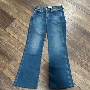 Current/Elliott The Girl Crush Blue Flare Jeans 70’s 26